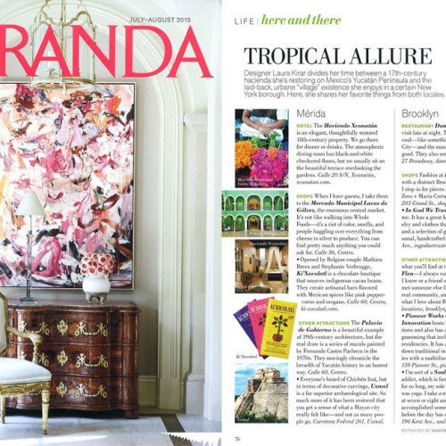 Laura Kirar Press Veranda Magazine