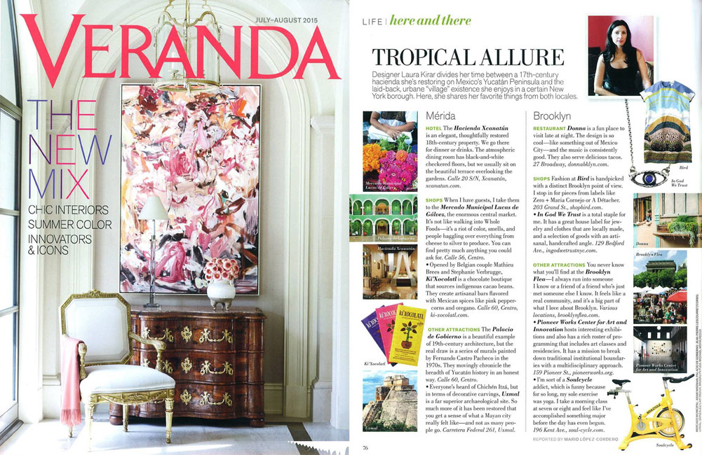 Laura Kirar Press Veranda Magazine