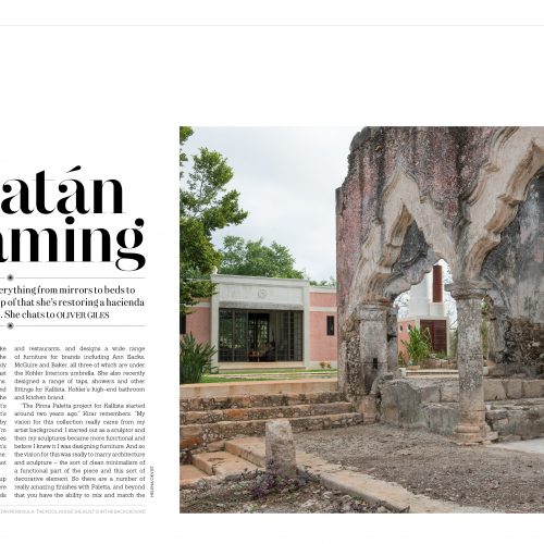 yucatan, dreaming, laura kirar, design, mexico, travel, inspiration, hacienda, kallista, prestige, hong kong, magazine